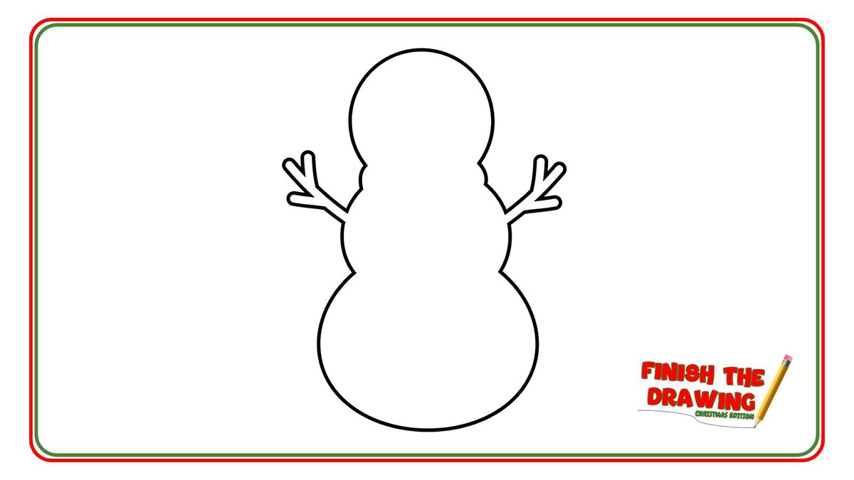 Finish the Drawing: Christmas Edition image number null